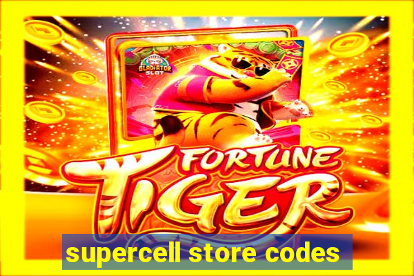 supercell store codes